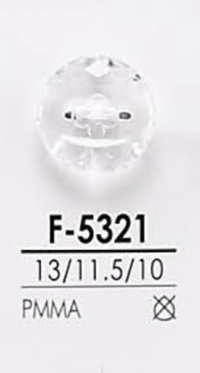F5321 Diamond Cut Button IRIS