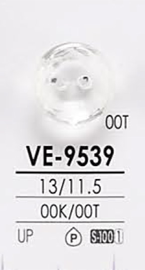 VE9539 Diamond Cut Button For Dyeing IRIS