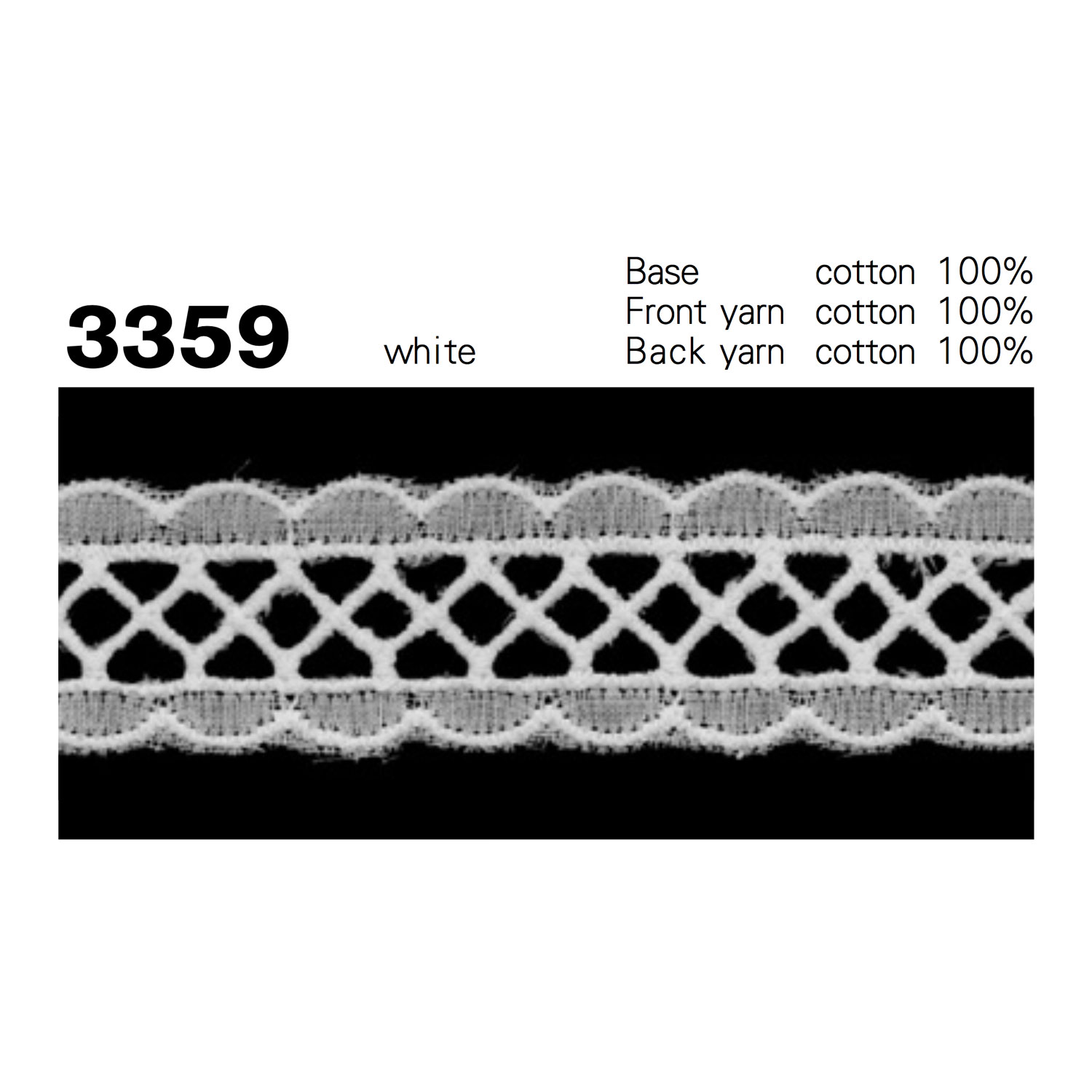 3359 Cotton Fine Lace Kyowa Lace