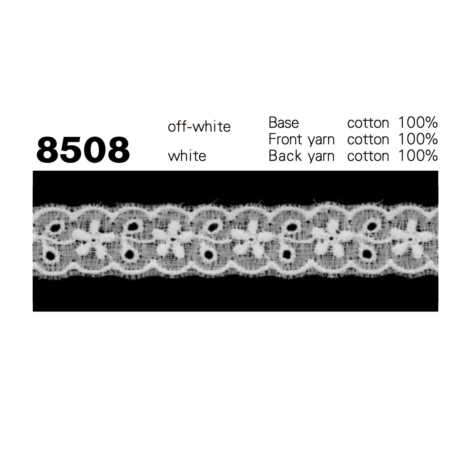 8508 Cotton Fine Lace Kyowa Lace