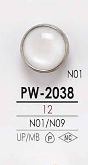 PW2038 Shell Style 4-hole Cap And Close Post Button For Dyeing IRIS