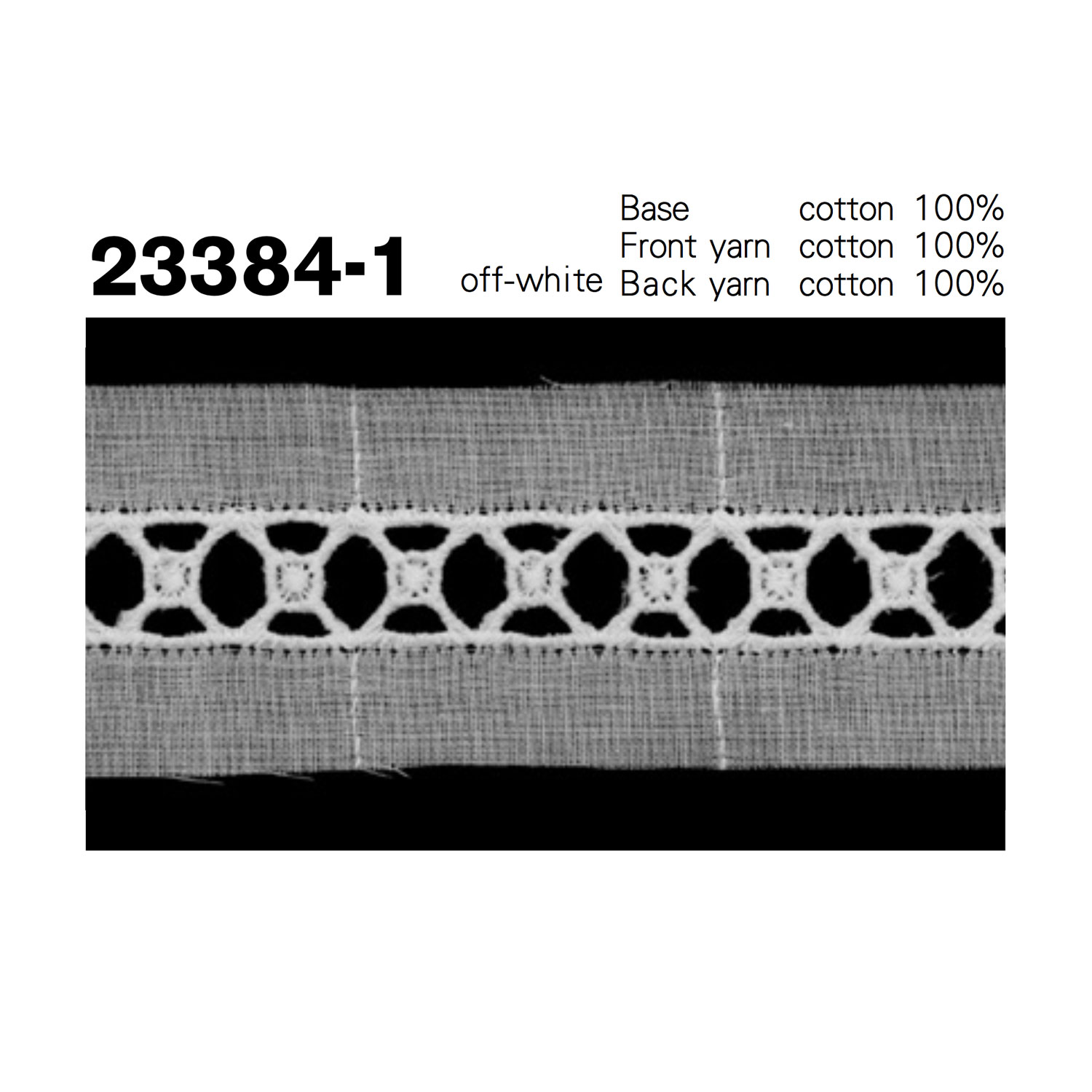 23384-1 Cotton Lace Kyowa Lace