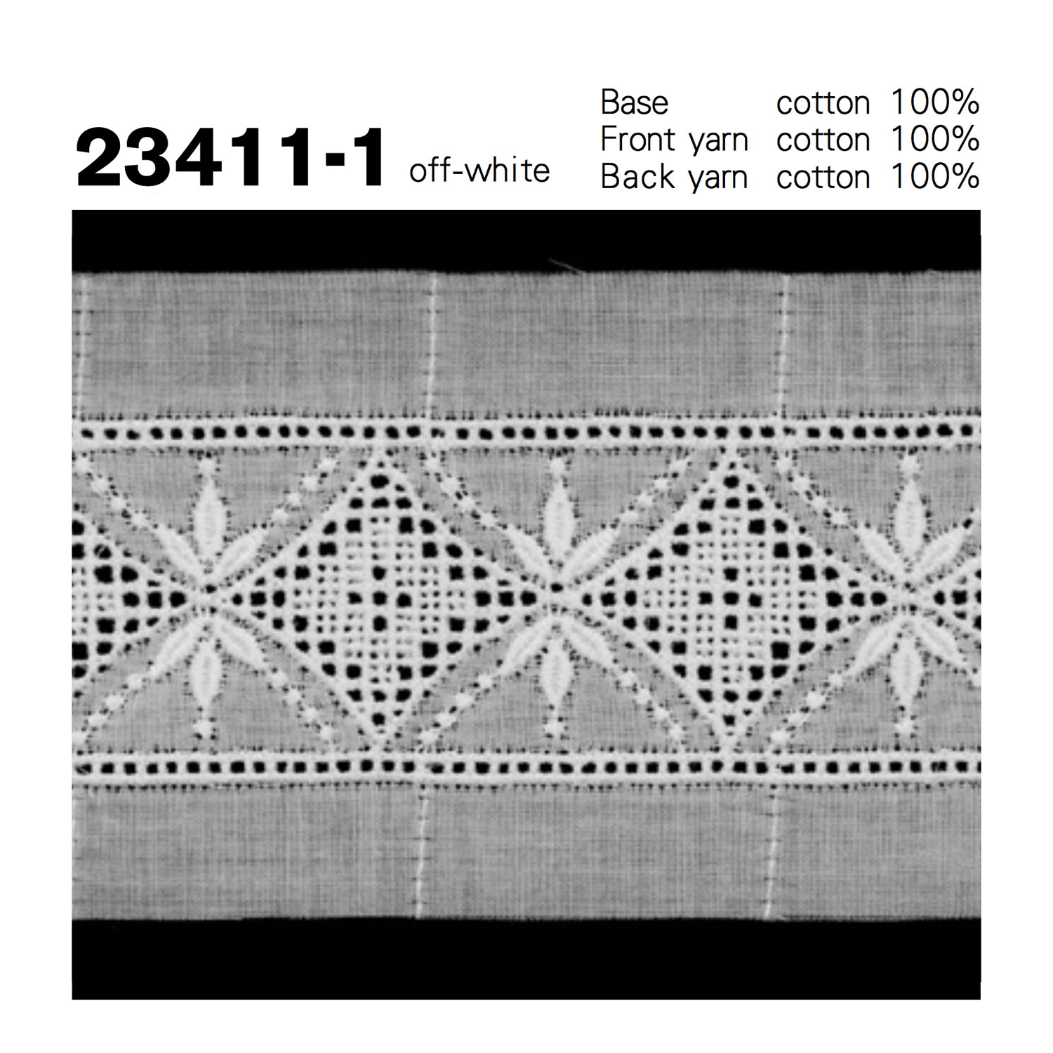 23411-1 Cotton Lace Kyowa Lace