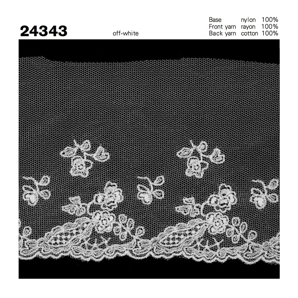 24343 Tulle Lace Kyowa Lace