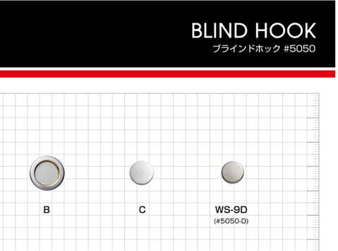 5050 B/C/D SET Blind Hook Under Parts (Socket/Stud/Post SET) 15MM[Press Fastener/ Eyelet Washer] Morito