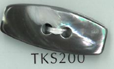 TKS200 2 Hole Duffle Shell Button Sakamoto Saji Shoten