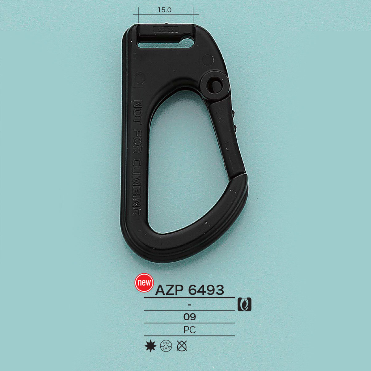 AZP6493 Carabiner[Buckles And Ring] IRIS