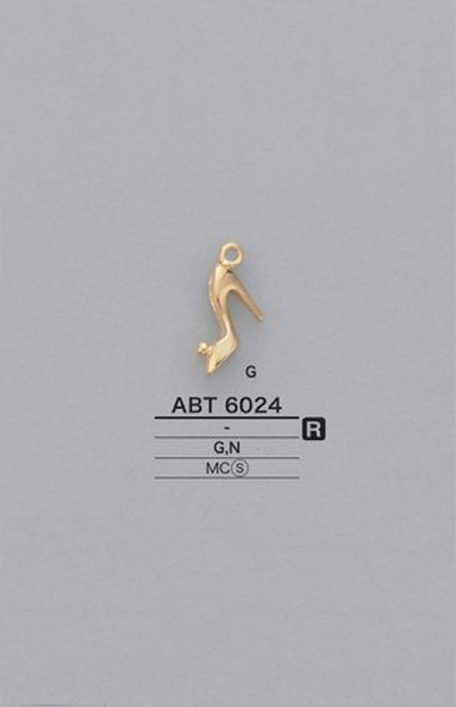ABT6024 High Heel Motif Parts[Miscellaneous Goods And Others] IRIS