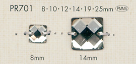 PR701 Diamond Cut Square Button DAIYA BUTTON(DAIYA BUTTON)