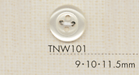 TNW101 DAIYA BUTTONS Heat-resistant Shell Polyester Button DAIYA BUTTON