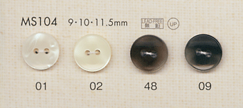 MS104 DAIYA BUTTONS Shell-like Polyester Button DAIYA BUTTON