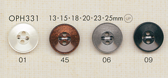OPH331 DAIYA BUTTONS Shell-like Polyester Button DAIYA BUTTON(DAIYA BUTTON)