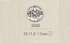 2060 DAIYA BUTTONS Glittered Polyester Buttons DAIYA BUTTON