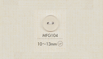 MFG104 DAIYA BUTTONS 2-hole Matte Clear Button DAIYA BUTTON(DAIYA BUTTON)