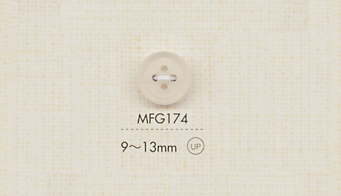 MFG174 DAIYA BUTTONS 4-hole Matte Clear Button DAIYA BUTTON