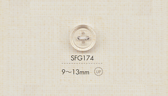 SFG174 DAIYA BUTTONS 4-hole Clear Button DAIYA BUTTON