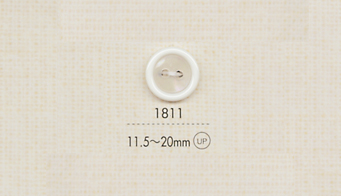 1811 DAIYA BUTTONS Double-hole Polyester Button DAIYA BUTTON(DAIYA BUTTON)