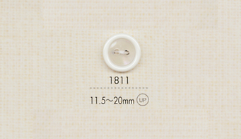 1811 DAIYA BUTTONS Double-hole Polyester Button DAIYA BUTTON