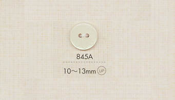 845A DAIYA BUTTONS Flat Double-hole Polyester Button (Flower Pattern) DAIYA BUTTON