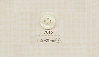 7016 DAIYA BUTTONS 4-hole Polyester Button (Wave Pattern) DAIYA BUTTON