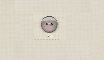 71 DAIYA BUTTONS Two- Mother Of Pearl Shell Polyester Buttons DAIYA BUTTON(DAIYA BUTTON)