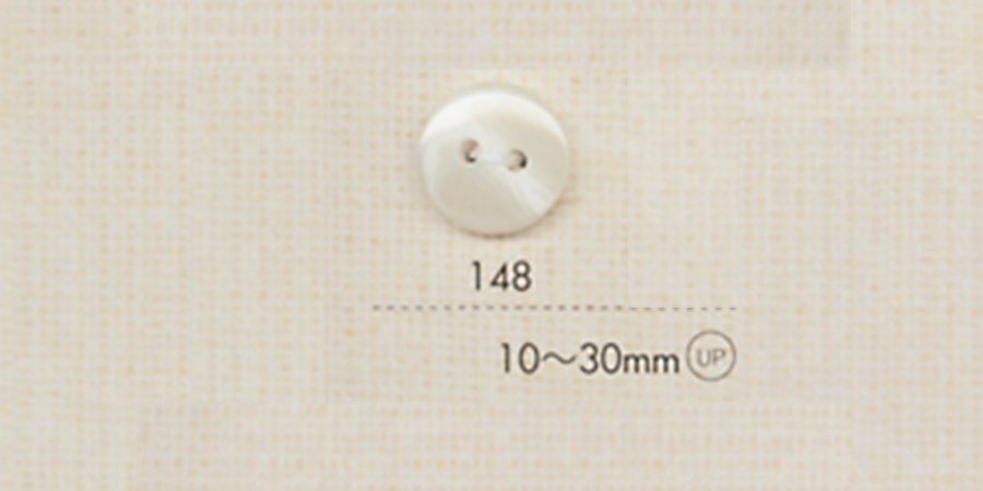 148 DAIYA BUTTONS Double-hole Buffalo-like Polyester Button DAIYA BUTTON