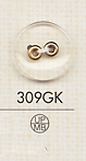 309GK Simple 2-hole Plastic Button DAIYA BUTTON