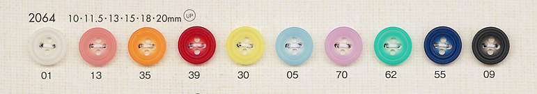 2064 Colorful Buttons For Candy Color Shirts DAIYA BUTTON(DAIYA BUTTON)