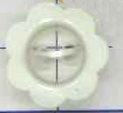1115 Plastic Flower Button[Buttons] DAIYA BUTTON