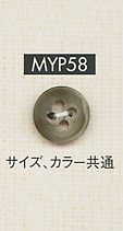 MYP58 4-hole Polyester Button For Buffalo-style Shirts And Jackets DAIYA BUTTON