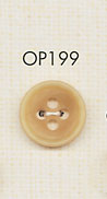 OP199 Elegant Buffalo-like Matte 4-hole Polyester Button DAIYA BUTTON(DAIYA BUTTON)