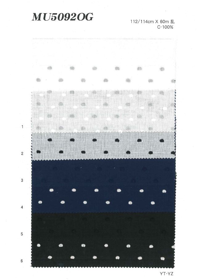 MU5092 Cut Jacquard[Textile / Fabric] Ueyama Textile