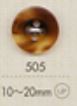505 4-hole Tortoiseshell-style Button DAIYA BUTTON(DAIYA BUTTON)