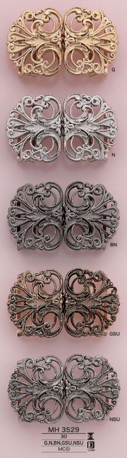 MH3529 Art Nouveau Fick Buckle[Buckles And Ring] IRIS