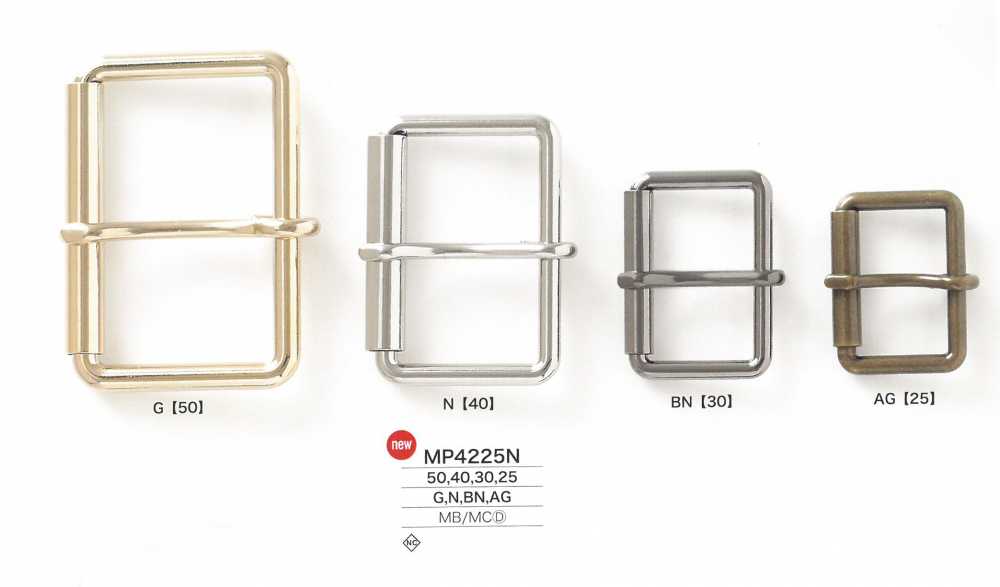MP4225N Belt Parts Sail Buckle For Pants, Skirts, Bags, Etc.[Buckles And Ring] IRIS