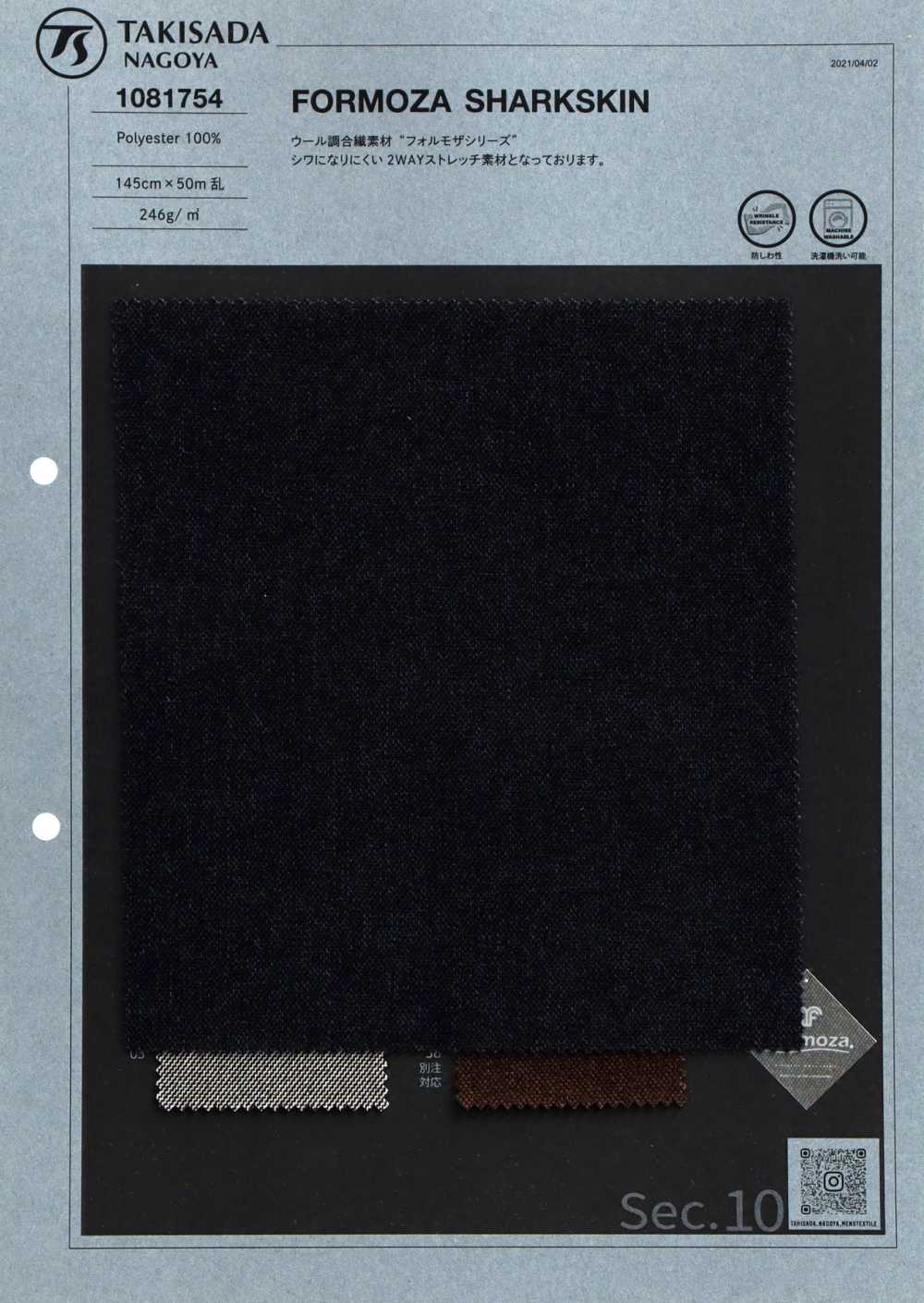 1081754 FORMOZA Sharkskin 2WAY Stretch[Textile / Fabric] TAKISADA NAGOYA