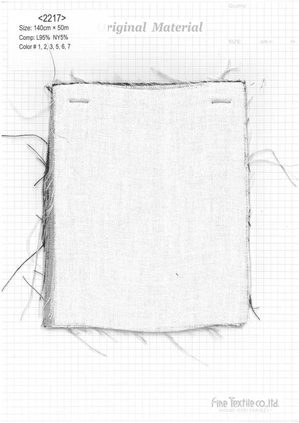 2217 Linen Denim[Textile / Fabric] Fine Textile