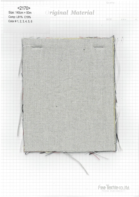 2170 Linen Cord Cloth[outlet][Textile / Fabric] Fine Textiles