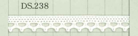 DS238 Torsion Lace Width 10mm Daisada