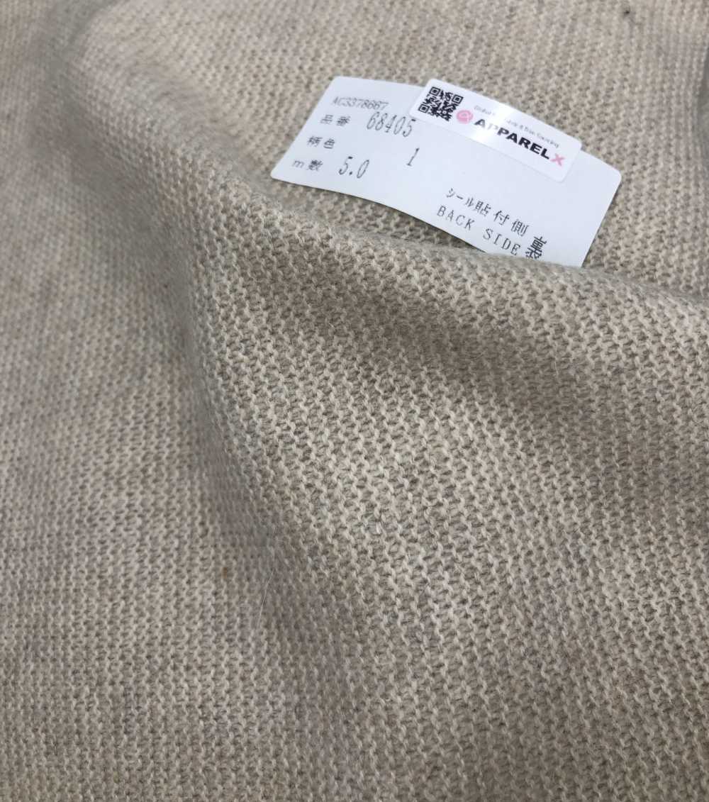 68405-OUTLET 2/10 Low-gauge Cotton Jersey[using Recycled Wool Thread][Textile / Fabric] VANCET