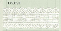 DS691 Lace COTTON LACE Daisada