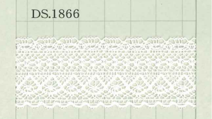 DS1866 Cotton Lace Width: 28mm DAISADA