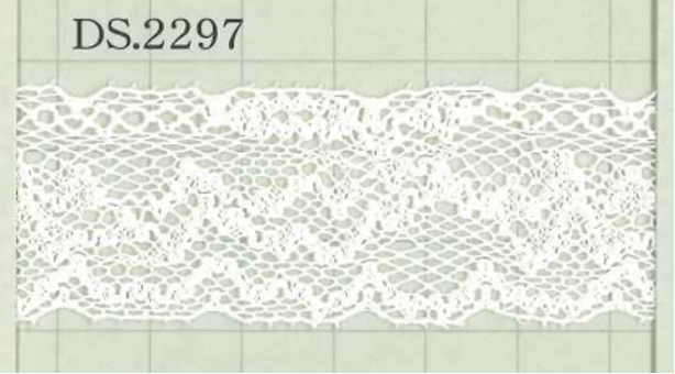 DS2297 Cotton Lace Width: 25mm Daisada