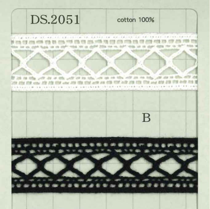 DS2051 Ladder Lace Width: 21mm Daisada