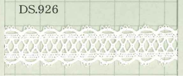 DS926 Cotton Lace Width: 18mm Daisada