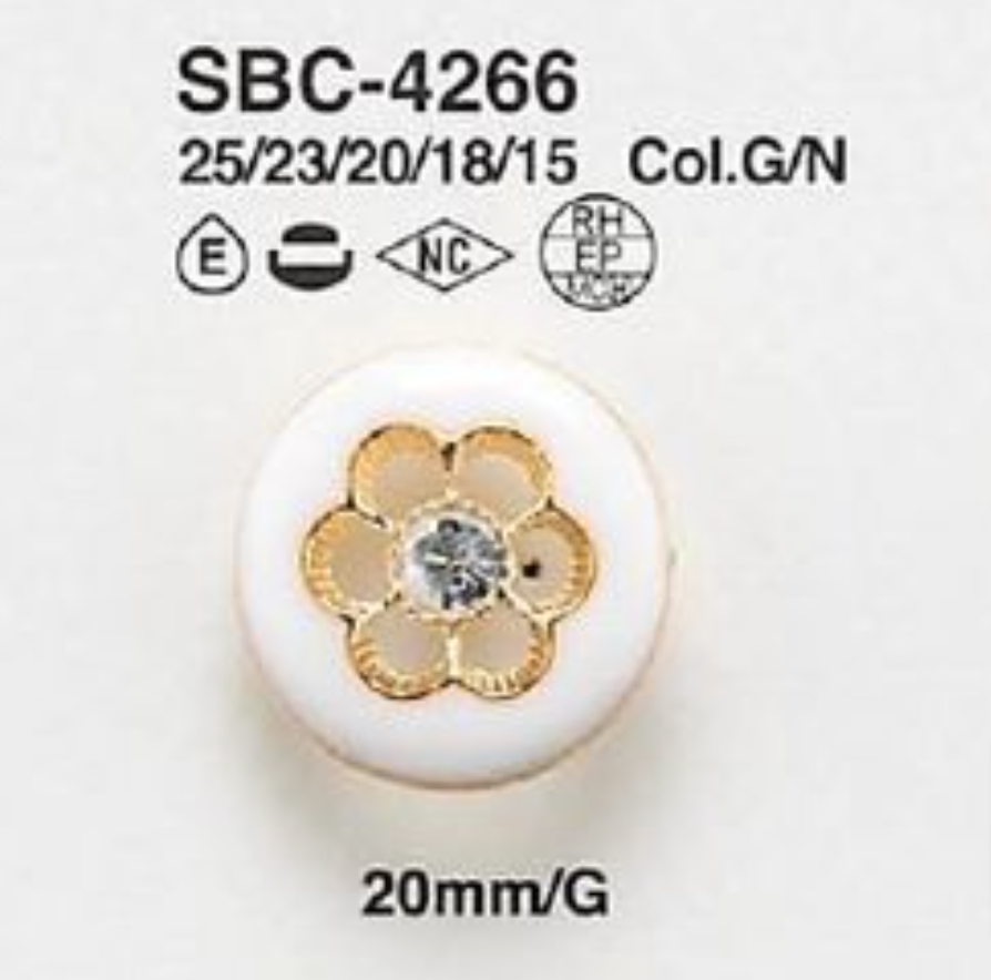 SBC-4266 Combi Button With Feet