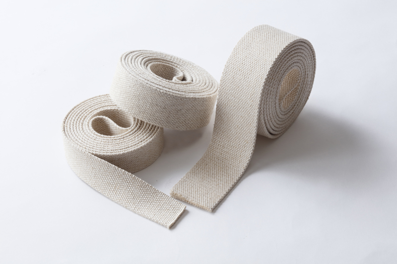 4337 LOHAS Rayon/Linen Tape[Ribbon Tape Cord] QUEEN ACE(Kasai)