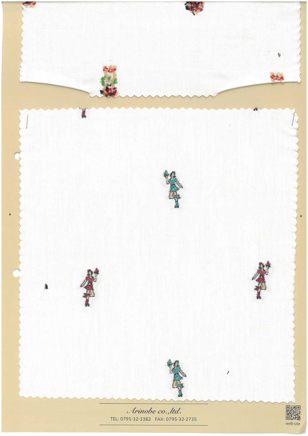 A-1702 Cut Jacquard[Textile / Fabric] ARINOBE