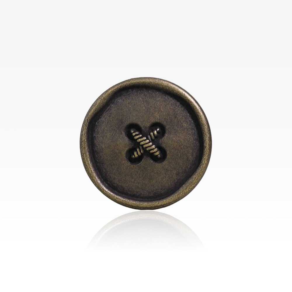 MA2406 Brass Jumper Button IRIS