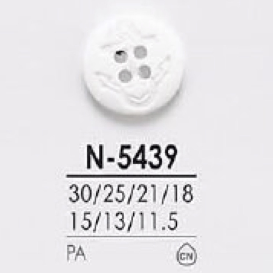 N5439 Nylon Resin 4-hole Button IRIS